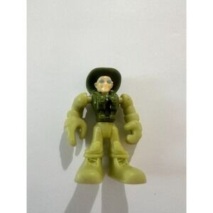 Fisher Price Imaginext Mini Military Man Guy w/ Hat , Sunglasses & Vest
